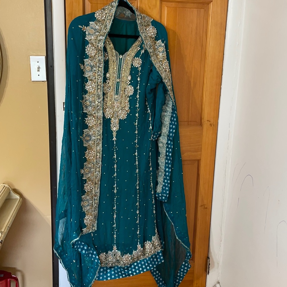 Pakistani heavy embroidery dress